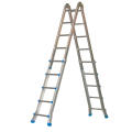 EN131 5X4 Adjustable 17 FT Aluminium Telescoping Multi-Position Multi-Use Ladder